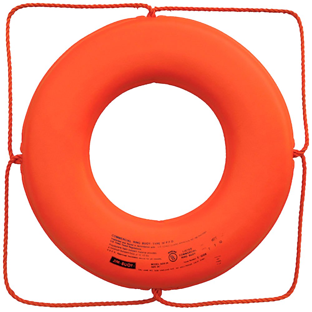 Cal June Gx-style Life Ring Orange 76 cm von Cal June