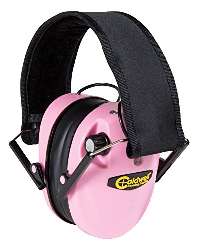 Caldwell 871118-SSI E-Max Elektrischer Gehörschutz mit niedrigem Profil, Pink - Mehrfarbig, N/A von Caldwell