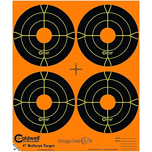 Caldwell Orange Peel 4 Inch Bullseye 10 Sheets Caldwell Orange Peel 4 Inch Bullseye 10 Sheets von Caldwell