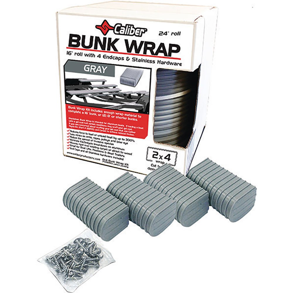 Caliber 24´ Bunk Wrap End Cap Kit Durchsichtig 2 x 6´´ Caliber 24´ Bunk Wrap End Cap Kit Durchsichtig 2 x 6´´ von Caliber