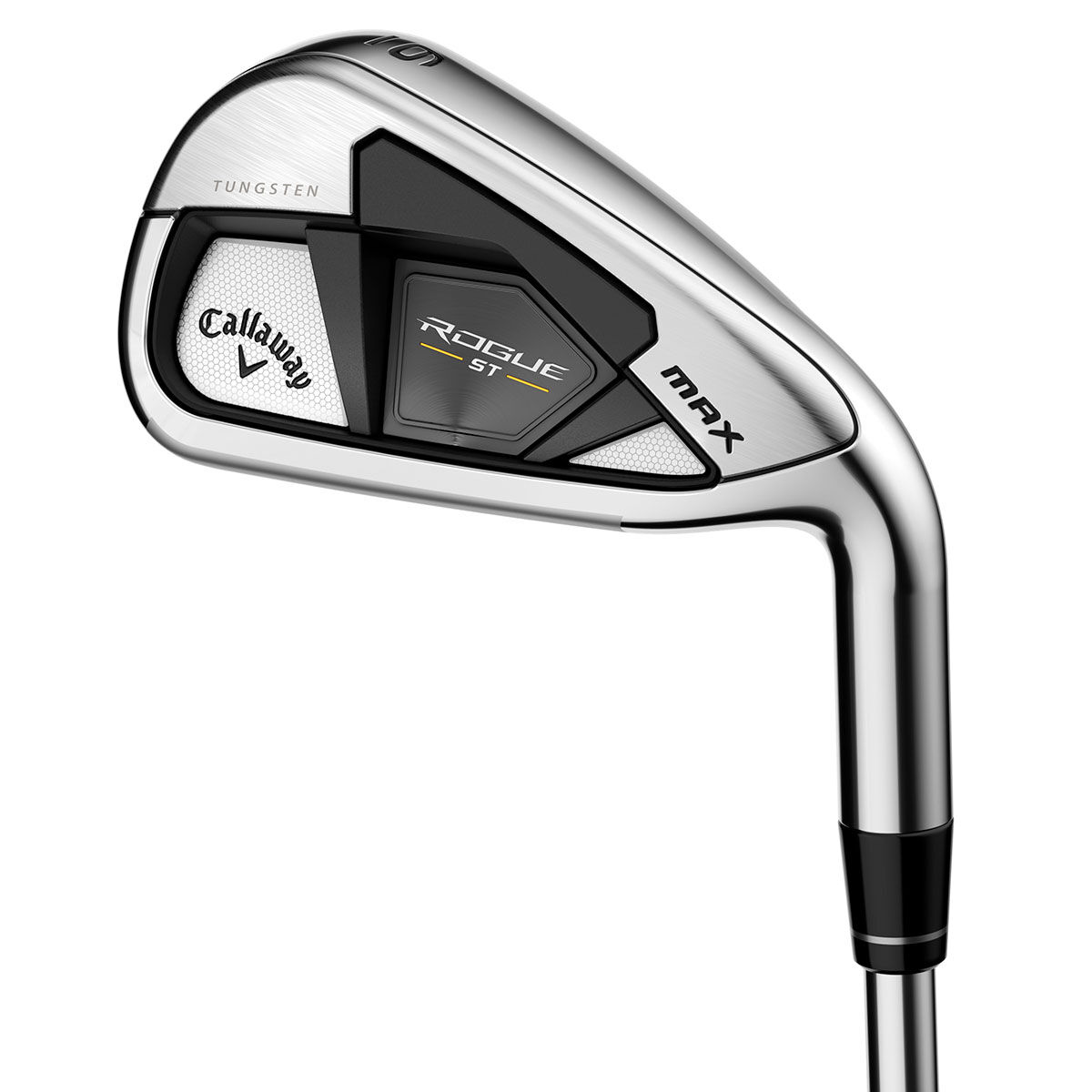 Callaway Golf Black and Silver Rogue ST MAX Regular Right Hand Steel 5-pw 6 Golf Irons | American Golf von Callaway Golf