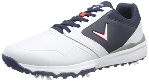 Callaway Golf Chev LS Golfschuh, wasserdicht, Weiß / navy / rot, EU 40.5 von Callaway