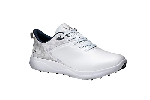 Callaway Golf Damen Anza Golfschuh, weiß/silberfarben, 38.5 EU Callaway Golf Damen Anza Golfschuh, weiß/silberfarben, 38.5 EU von Callaway