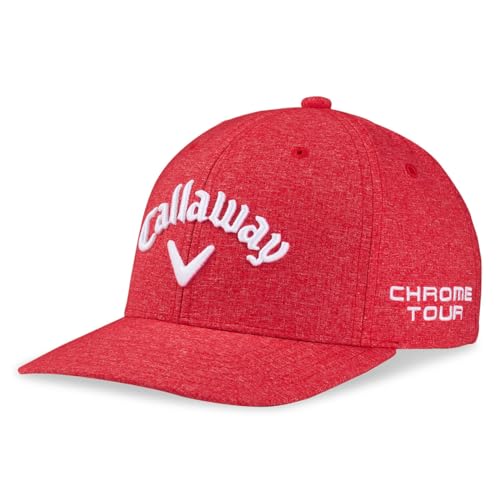 Callaway Golf Herren Tour Authentic Hat - Ai Smoke Verschluss, Heather Red, M EU von Callaway