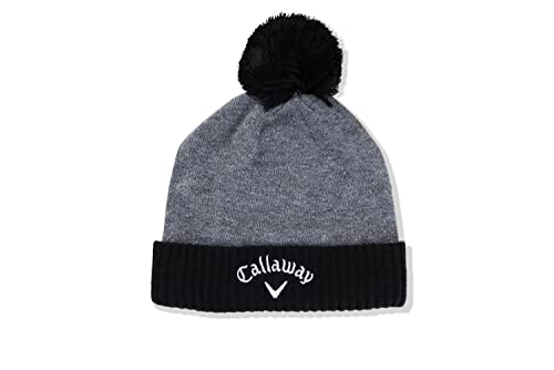 Callaway Herren Mens Pom 23 Beanie-Mütze, Grau / Schwarz, Einheitsgröße EU Callaway Herren Mens Pom 23 Beanie-Mütze, Grau / Schwarz, Einheitsgröße EU von Callaway