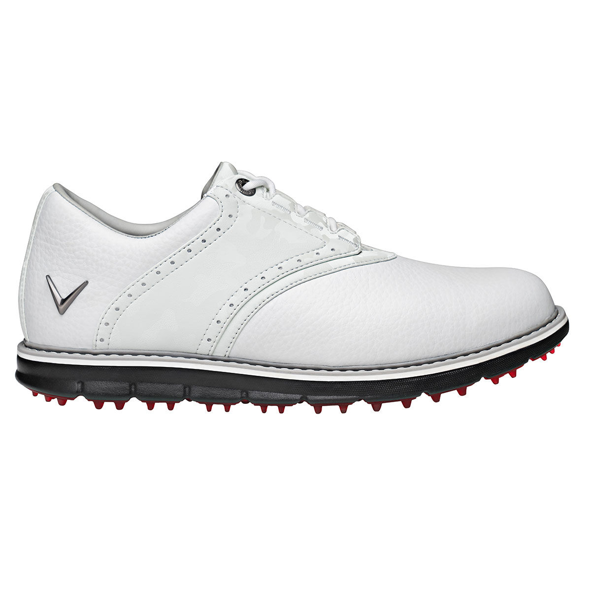 Callaway Men's Tour Series Lux Waterproof Spikeless Golf Shoes, Mens, White, 7 | American Golf von Callaway Golf