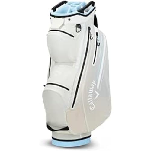 Callaway Golf Chev Dry 14 wasserdichte Cartbag 2024, Silber Callaway Golf Chev Dry 14 wasserdichte Cartbag 2024, Silber von Callaway