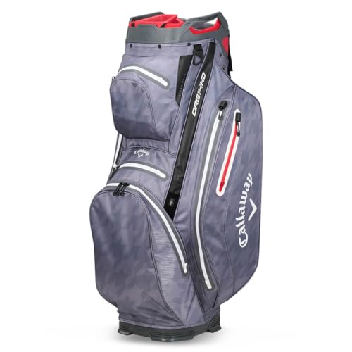 Callaway Golf ORG 14 HD wasserdichte Cartbag 2024, Charcoal Houndstooth Callaway Golf ORG 14 HD wasserdichte Cartbag 2024, Charcoal Houndstooth von Callaway