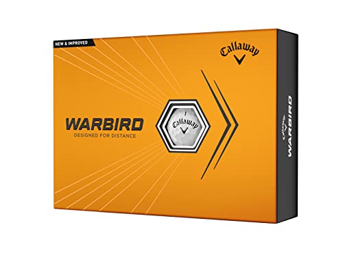 Callaway Warbird Golfbälle (Version 2023, weiß), Weiss Callaway Warbird Golfbälle (Version 2023, weiß), Weiss von Callaway