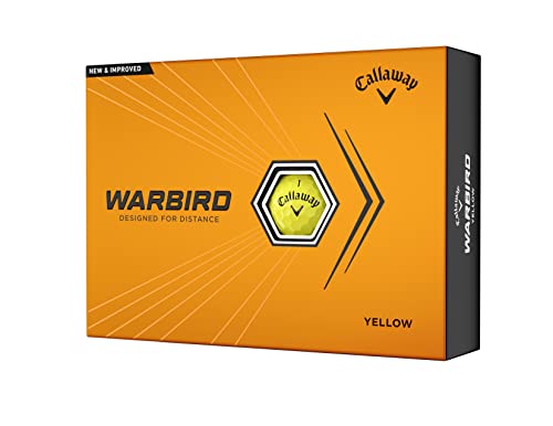 Callaway Warbird Golfbälle (Version 2023, gelb) Callaway Warbird Golfbälle (Version 2023, gelb) von Callaway