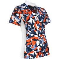 Callaway ABSTRACT FLORAL Halbarm Polo weiß von Callaway