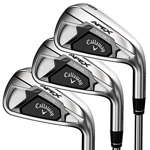 Callaway APEX21 DCB Eisensatz Eisen 4-PW,AW Regular Flex Linkshänder Stahl True Temper Elevate ETS 85 von Callaway