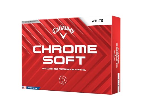 Callaway Golf Chrome Soft Premium Tour Golfball 2024 White Standard Callaway Golf Chrome Soft Premium Tour Golfball 2024 White Standard von Callaway