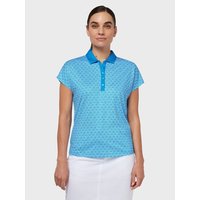 Callaway CHEV GEO Halbarm Polo blau von Callaway