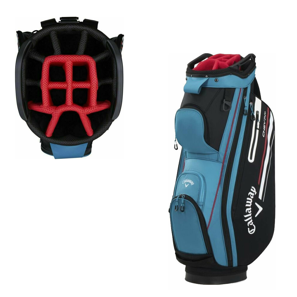 'Callaway Chev 14+ Cartbag blau/schwarz/rot' 'Callaway Chev 14+ Cartbag blau/schwarz/rot' von Callaway