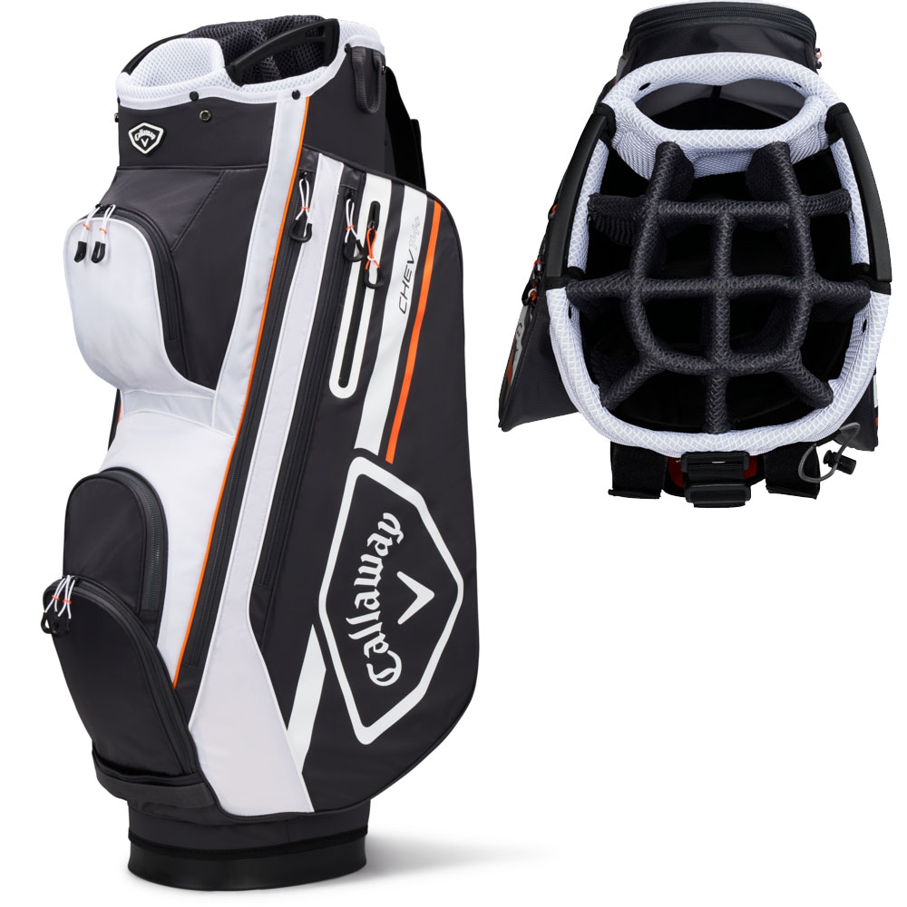 'Callaway Chev 14+ Cartbag grau/weiss/orange' 'Callaway Chev 14+ Cartbag grau/weiss/orange' von Callaway
