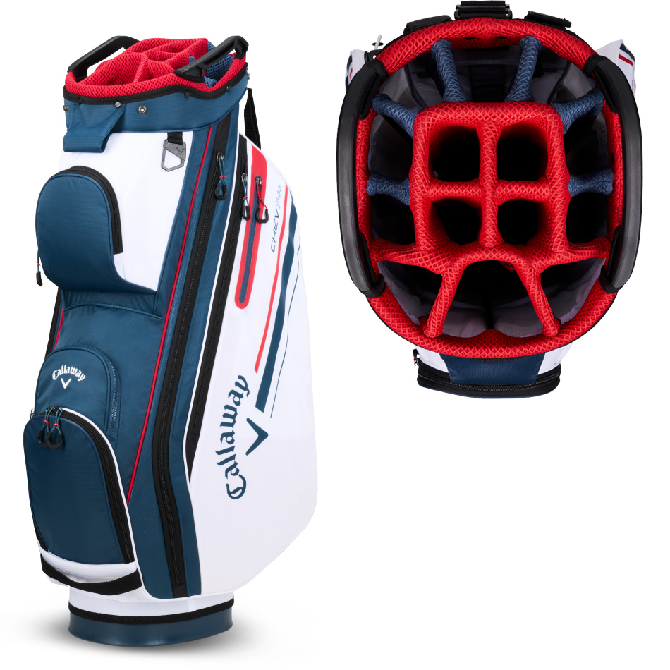 'Callaway Chev 14+ Cartbag navy/weiss/rot' 'Callaway Chev 14+ Cartbag navy/weiss/rot' von Callaway