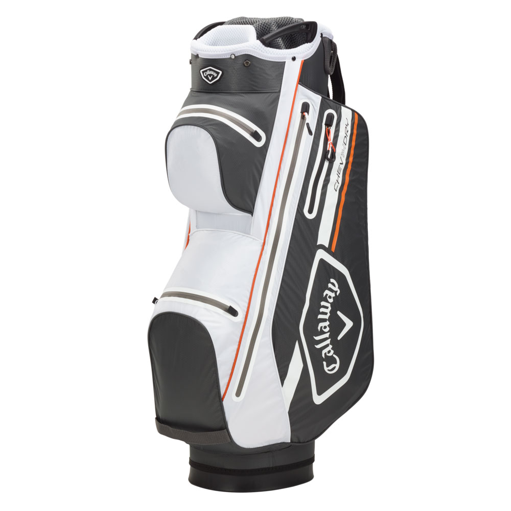 'Callaway Chev Dry 14 Cartbag grau/weiss/orange' 'Callaway Chev Dry 14 Cartbag grau/weiss/orange' von Callaway