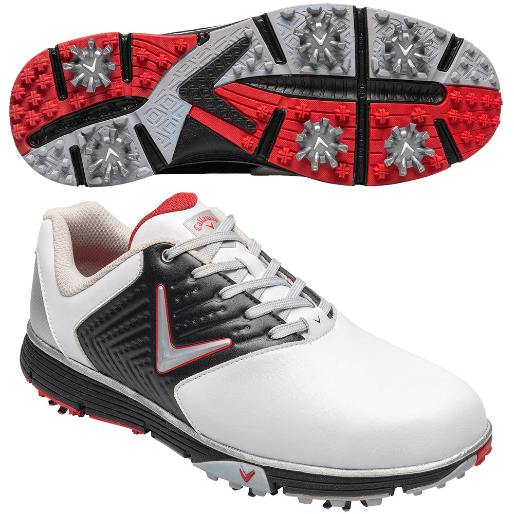'Callaway Chev Mulligan S Herren Golfschuh weiss/sch/rot' 'Callaway Chev Mulligan S Herren Golfschuh weiss/sch/rot' von Callaway