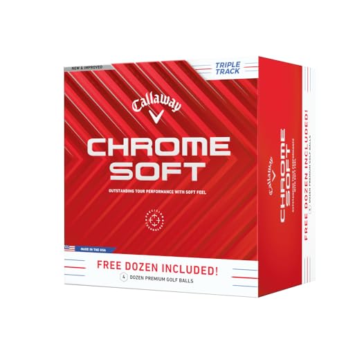 Callaway Chrome Soft 2024 Triple Track – 4 für 3 Stück Callaway Chrome Soft 2024 Triple Track – 4 für 3 Stück von Callaway