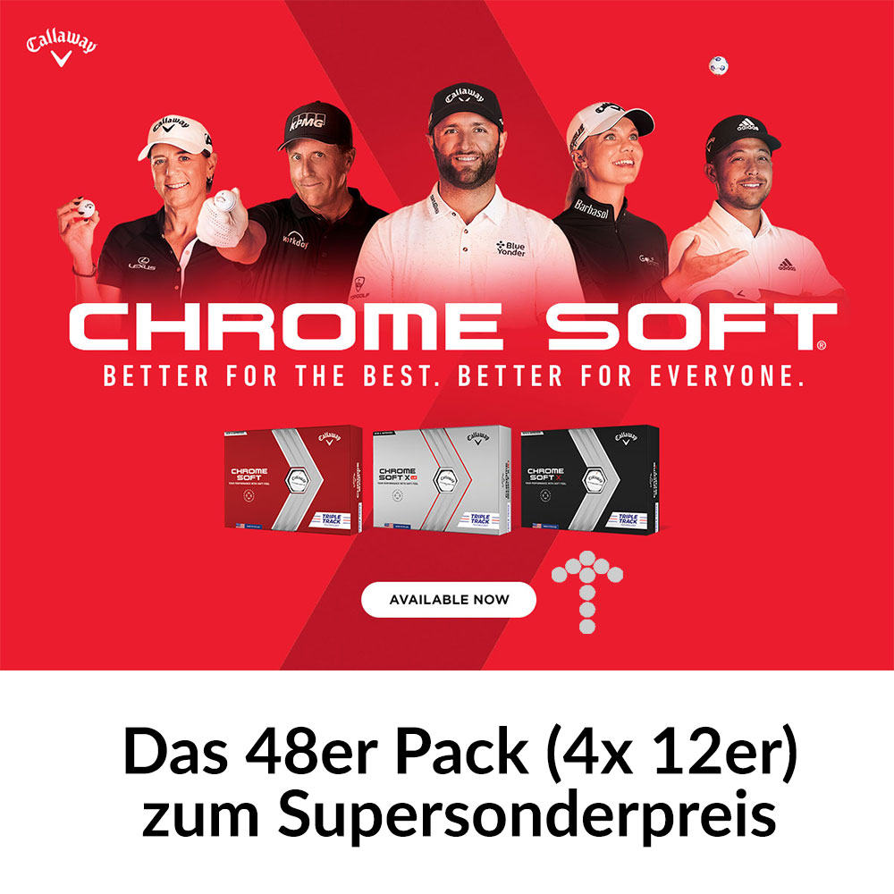 'Callaway Chrome Soft X Golfball 48er weiss' 'Callaway Chrome Soft X Golfball 48er weiss' von Callaway