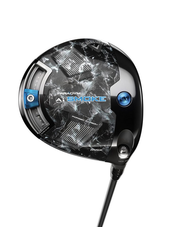 Callaway Driver Callaway Paradym Ai Smoke Max Driver Herren Golfschläger, fehlerverzeihende Form und eine einstellbare Umfangsgewichtung von Callaway