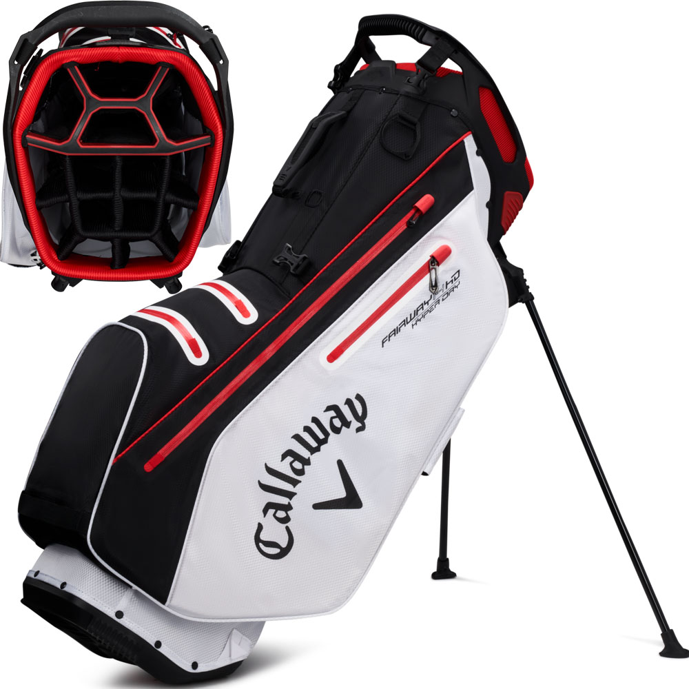 'Callaway Fairway 14 HD wasserdichtes Standbag schw/w/rot' 'Callaway Fairway 14 HD wasserdichtes Standbag schw/w/rot' von Callaway
