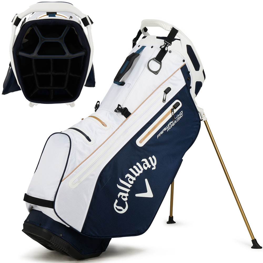 'Callaway Fairway 14 HD wasserdichtes Standbag weiss/navy' 'Callaway Fairway 14 HD wasserdichtes Standbag weiss/navy' von Callaway