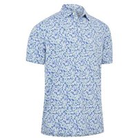 Callaway Filtered Floral Print Polo petrol von Callaway