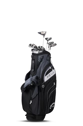 Callaway Golf 2024 Reva Paket Set (schwarz, rechts, 11-teilig, Standtasche) von Callaway