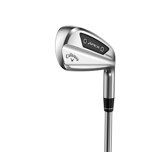 Callaway Golf Apex AI200 Einzeleisen (rechts, Stahl, steif, 8 Eisen) von Callaway