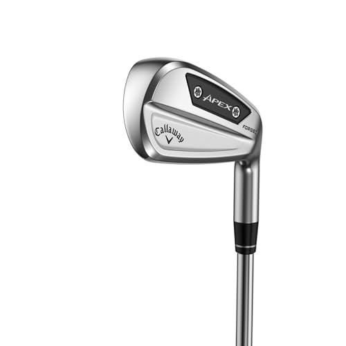 Callaway Golf Apex AI300 Einzeleisen (rechts, Stahl, steif, 4 Eisen) von Callaway