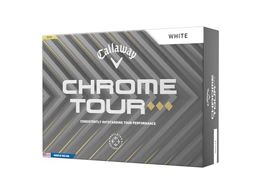 Callaway Golf Chrome Tour Triple Diamond Golfball, Weiß Callaway Golf Chrome Tour Triple Diamond Golfball, Weiß von Callaway