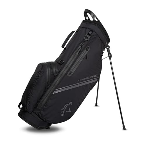 Callaway Golf Chase Dry wasserdichte Standtasche 2025, Schwarz Callaway Golf Chase Dry wasserdichte Standtasche 2025, Schwarz von Callaway