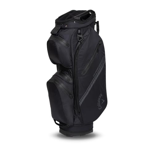 Callaway Golf Chase Dry wasserdichte Cartbag 2025, Schwarz Callaway Golf Chase Dry wasserdichte Cartbag 2025, Schwarz von Callaway