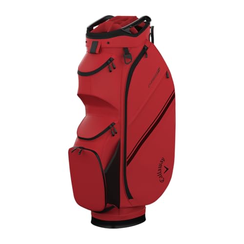 Callaway Golf Chase Cartbag 2025, Rot/Schwarz Callaway Golf Chase Cartbag 2025, Rot/Schwarz von Callaway