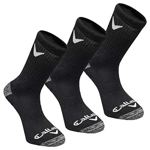 Callaway Golf Crew-Sportsocken für Herren, 3er-Packung von Callaway