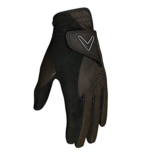 Callaway Golf Damen Opti Grip Handschuh , 1 Paar (2 Stück), Schwarz Callaway Golf Damen Opti Grip Handschuh , 1 Paar (2 Stück), Schwarz von Callaway