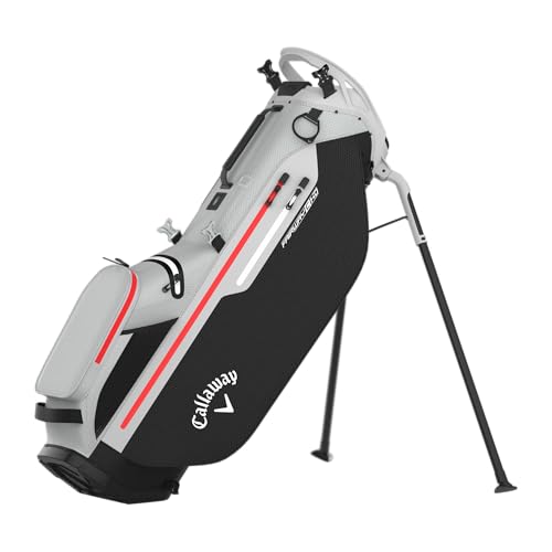 Callaway Golf Fairway C HD wasserdichte Standtasche, 2025, Schwarz/Grau/Rot Callaway Golf Fairway C HD wasserdichte Standtasche, 2025, Schwarz/Grau/Rot von Callaway