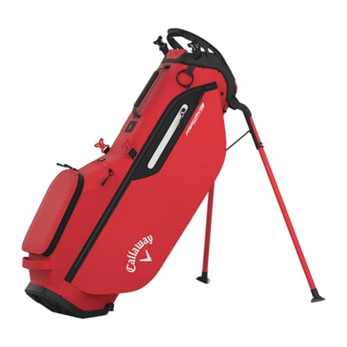 Callaway Golf Fairway C Leichte Standtasche 2025, Feuerrot/Schwarz/Weiß Callaway Golf Fairway C Leichte Standtasche 2025, Feuerrot/Schwarz/Weiß von Callaway