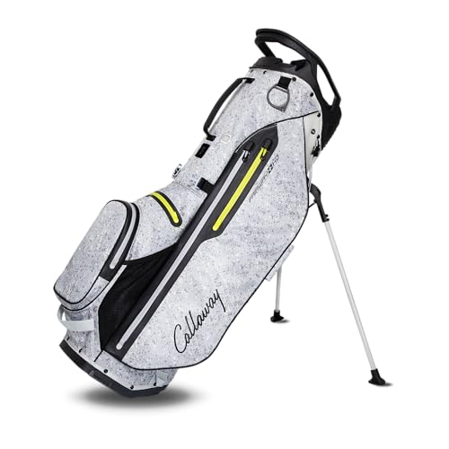 Callaway Golf Fairway Plus HD wasserdichte Hybrid-Standtasche, Graphit/Fluorscent-Gelb Callaway Golf Fairway Plus HD wasserdichte Hybrid-Standtasche, Graphit/Fluorscent-Gelb von Callaway