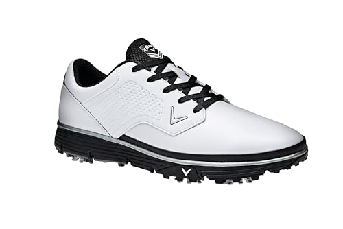 Callaway Golf Herren Mission Golfschuh, Weiß/Schwarz, 47 EU, weiß/schwarz, 46 EU von Callaway