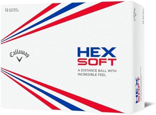 Callaway Golf Hex Soft Golfbälle, Weiß Callaway Golf Hex Soft Golfbälle, Weiß von Callaway