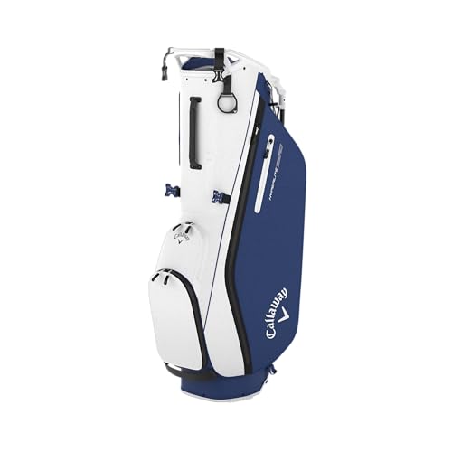 Callaway Golf Hyper Lite Zero Standtasche (Weiß/Kobaltblau) von Callaway