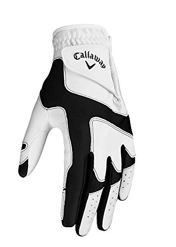 Callaway Golf Junior Opti Fit Handschuh, Weiß von Callaway