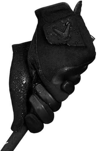 Callaway Golf-Regenhandschuhe, 1 Paar, Schwarz, Größe L Callaway Golf-Regenhandschuhe, 1 Paar, Schwarz, Größe L von Callaway