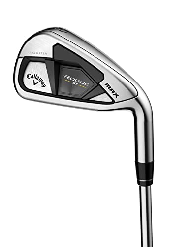 Callaway Golf Rogue ST MAX Einzeleisen (rechte Hand, Graphitschaft, normale Flex, Approach Wedge) von Callaway