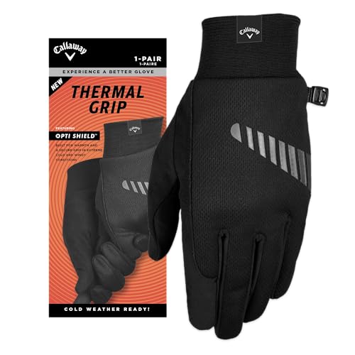 Callaway Golf Thermal Grip Golfhandschuhe für kaltes Wetter (2er Pack) 2023 von Callaway Golf