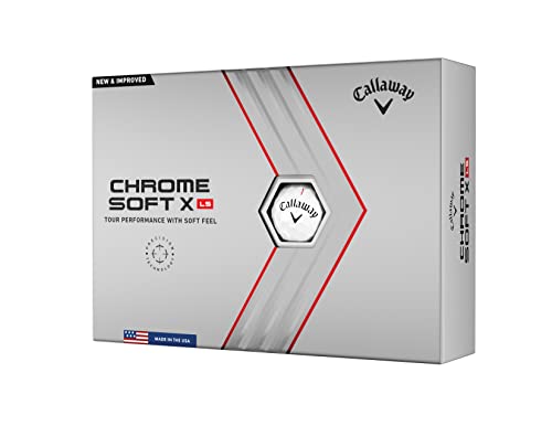 Callaway Golf Chrome Soft X LS Golfbälle (Serie 2022) von Callaway