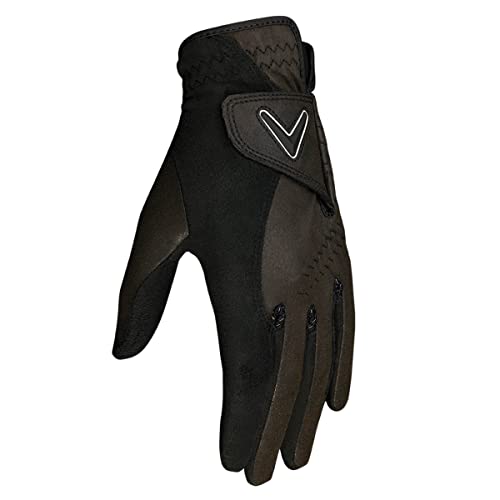 Callaway Golf Herren Opti Grip Handschuh , 1 Paar (2 Stück), Schwarz Callaway Golf Herren Opti Grip Handschuh , 1 Paar (2 Stück), Schwarz von Callaway